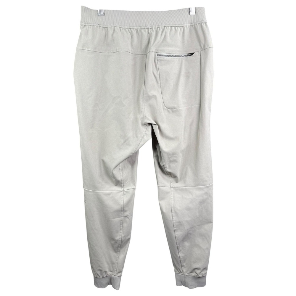 Lululemon Jogger Pants Women Small Beige 32 Tapered Cuffed Athletic Pockets Soft - Picture 5 of 10